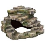 Trixie 76196 Eck-Fels mit H&ouml;hle und Plattform, 26 &times; 20 &times; 26 cm