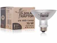 SOLAR RAPTOR HID UV-Strahler 70 Watt Spot, Metalldampflampe, Wärme & UV-Lampe für