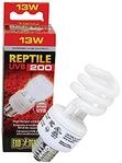 Exo Terra Reptile UVB 200, W&uuml;stenterrarien Lampe, Kompakte UVB Lampe f&uuml;r in der