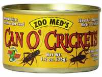 Zoo Med Can O' Crickets 35g, Pack Futterinsekten, Grillen für Reptilien und