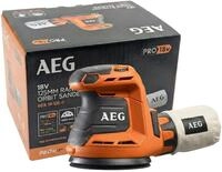 AEG 18 V PRO18V Akku-Exzenterschleifer BEX18-125-0 (Schleifteller-&Oslash; 125 mm,