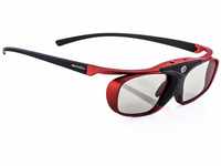 Hi-Shock BT Pro Scarlet Heaven aktive 3D Brille für 3D TV von Sony, Samsung,