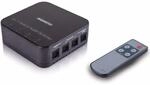 Toslink Audio Switch - Marmitek Connect TS21 - Audio Weiche Optical - 2 Ein / 1 Aus -