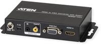 Aten VC812-AT-G Konverter (HDMI auf VGA), schwarz
