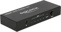 Delock Switch HDMI 5 in > 1 Out HDMI 4K UHD
