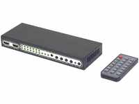 SpeaKa Professional 6 Port HDMI-Matrix-Switch mit Picture in Picture-Funktion,...