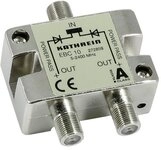 Kathrein EBC 10 2-fach-Verteiler (F-Anschluss, 5-2400 MHz, R&uuml;ckweg- und
