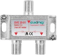 Axing SVE 20-01 2-Fach SAT-Verteiler Splitter mit DC-Durchgang f&uuml;r