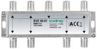 Axing BVE 80-01 8-Fach BK-Verteiler (5-1000 MHz) f&uuml;r Kabelfernsehen und DVB-T2 HD,