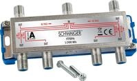 SCHWAIGER VTF8846241 High-End-Verteiler 6-fach f&uuml;r BK- und GA-Anlagen (110 dB)