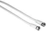 Hama SAT-Anschlusskabel F-Stecker - F-Stecker, 1,5 m