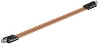 goobay 30cm SAT Kabel Fensterdurchf&uuml;hrung flach (0,3 mm) - Antennenkabel