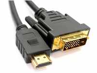 kenable DVI-D 24+1 Männlich Zum HDMI Digital Video Kabel Anschlusskabel...