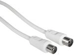 Hama 00011906 - Koaxialkabel (5 m, Coaxial M, Coaxial FM, Male connector / Female