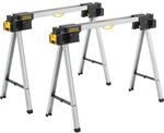 Stanley - FatMax Unterstellb&ouml;cke (aus Metall, mit klappbaren Metallbeinen, bis 900