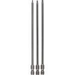 Bosch Professional 3tlg. Schrauberbit-Set Extra Hart f&uuml;r Innen-Torx-Schrauben (T8,