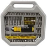 Br&uuml;der Mannesmann Schraub- und Bitsatz 101-tlg., Ratsche, 84 Bits | M29810 | 11