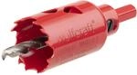 wolfcraft Bi-Metall-Lochs&auml;ge ⌀ 32 mm I 5466000 I F&uuml;r Trockenbaumaterialien, Holz,