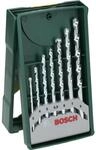Bosch 7tlg. Mini-X-Line Steinbohrer-Set (f&uuml;r Stein, &Oslash; 3-8 mm, Zubeh&ouml;r