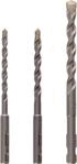 Bosch 3 tlg. Betonbohrer Set SDS-Quick (f&uuml;r harten Beton, Naturstein, Kunststein,