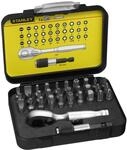 Stanley 1-13-904 Bit-Satz mit Mini-Umschaltknarre (1/4 Zoll, 32-teilig, inkl.