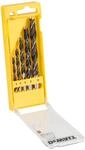 DEWALT 5-tlg. CV-Holzspiralbohrer-Set in Kunststoff-Kassette (4, 5, 6, 8, 10mm &Oslash;),
