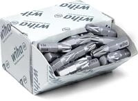 Wiha Bit Set Standard 25 mm Pozidriv (PZ3) 50-tlg. 1/4" in Gro&szlig;packung (08058)