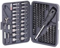 KS Tools 911.2085 1/4" CLASSIC Bit-Satz, 122-tlg., 4042146150733