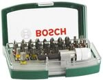Bosch 32tlg. Schrauberbit-Set (PH-, PZ-, Hex-, T-, TH-, S-Bit, Zubeh&ouml;r Bohrschrauber