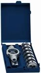 Eventus by Exact 70418 Schneideisensatz 8-teilig M3-M12 HSS mit Schneideisenhalter