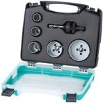 wolfcraft Bi-Metall-Lochs&auml;geneinsatz-Set &bdquo;Elektro und Sanit&auml;r, 6-tlg. I 3498000 I