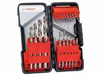 Bosch Accessories Professional 18tlg. Metallbohrer-Set HSS-G geschliffen Toughbox