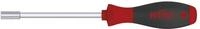 Wiha Schraubendreher mit Bithalter SoftFinish magnetisch 1/4" (01475) 225 mm
