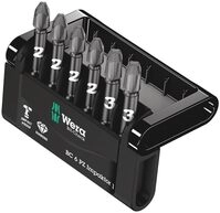 Wera Bit-Sortiment, Bit-Check 6 PZ Impaktor 1, 6-teilig, 05057692001