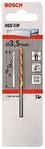 Bosch Professional Metallbohrer HSS-TiN, Durchmesser: 3.5/Gesamtl&auml;nge in mm: 70