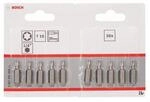Bosch Professional Bit Extra-Hart f&uuml;r Innen-Torx-Schrauben (T15, L&auml;nge: 25 mm, 10