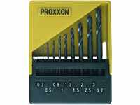 Proxxon Micromot 28 874 HSS Metall-Spiralbohrer-Set 10teilig 0.3 mm, 0.5 mm,...