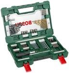 Bosch 91tlg. Titanium-Bohrer- und Bit Set V-Line (f&uuml;r Holz, Stein und Metall, inkl.