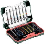 metabo Bit‑Box 56‑teilig - Hochwertiges S2‑Bitset mit PH, PZ, SL, Torx und