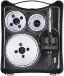 wolfcraft Bi-Metall-Lochs&auml;geneinsatz-Set &bdquo;Renovieren, 4-tlg. I 5980000 I F&uuml;r
