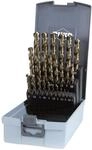 RUKO Spiralbohrer-Satz DIN 338 Typ VA - HSSE-Co 5 Qualit&auml;t, Ideal f&uuml;r rost-,
