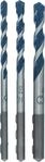 Bosch Professional 3 tlg. CYL-5 Betonbohrer Set (f&uuml;r Beton, &Oslash; 5-8 mm Robust Line,