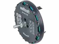 wolfcraft Lochsäge 5978000 – Verstellbarer Universal-Kreisschneider für den