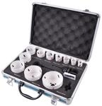 Makita D-47298 BiM-Lochs&auml;gen-Set 14-teilig im Alukoffer, Bi-Metall Lochs&auml;gen...