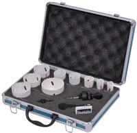 Makita D-47282 BiM-Lochs&auml;gen-Set 12-teilig im Alukoffer, &Oslash; 19-68 mm, Schnitttiefe
