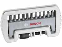 Bosch Professional 11+1tlg. Schrauber Bit Set Extra Hart (für Phillips-Kreuzschlitz,
