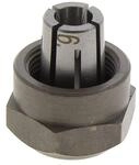 Pinza de sujeci&oacute;n 6 mm con tuerca de sujeci&oacute;n (hexagonal), OFE/GS (631945000)