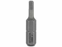 Bosch Professional Bit Extra-Hart für Innensechskant-Schrauben (HEX3, Länge: 25 mm,