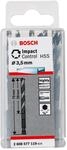 Bosch Professional 1x Impact Control HSS Spiralbohrer (f&uuml;r Metall, 3,5 x 39 x...