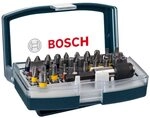 Bosch 2607017359 Schrauberbit-Set mit G&uuml;rtelclip 32-teilig